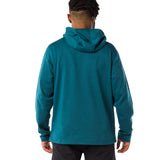 Men's Teal Rain Fidget Hoodie
