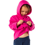 Girl's Tropical Blossom Fidget Hoodie