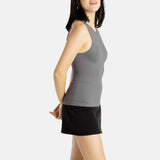No Limbits Adaptive Women's Charcoal Sensory Compression Tank