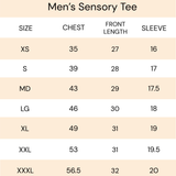 Men's Black Sensory Tee