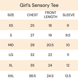 No Limbits Adaptive Girls Charcoal Sensory Tee