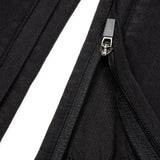 A close-up of the zipper.