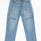 The No Limbits Adaptive Women's Light Wash Wheelchair Pants