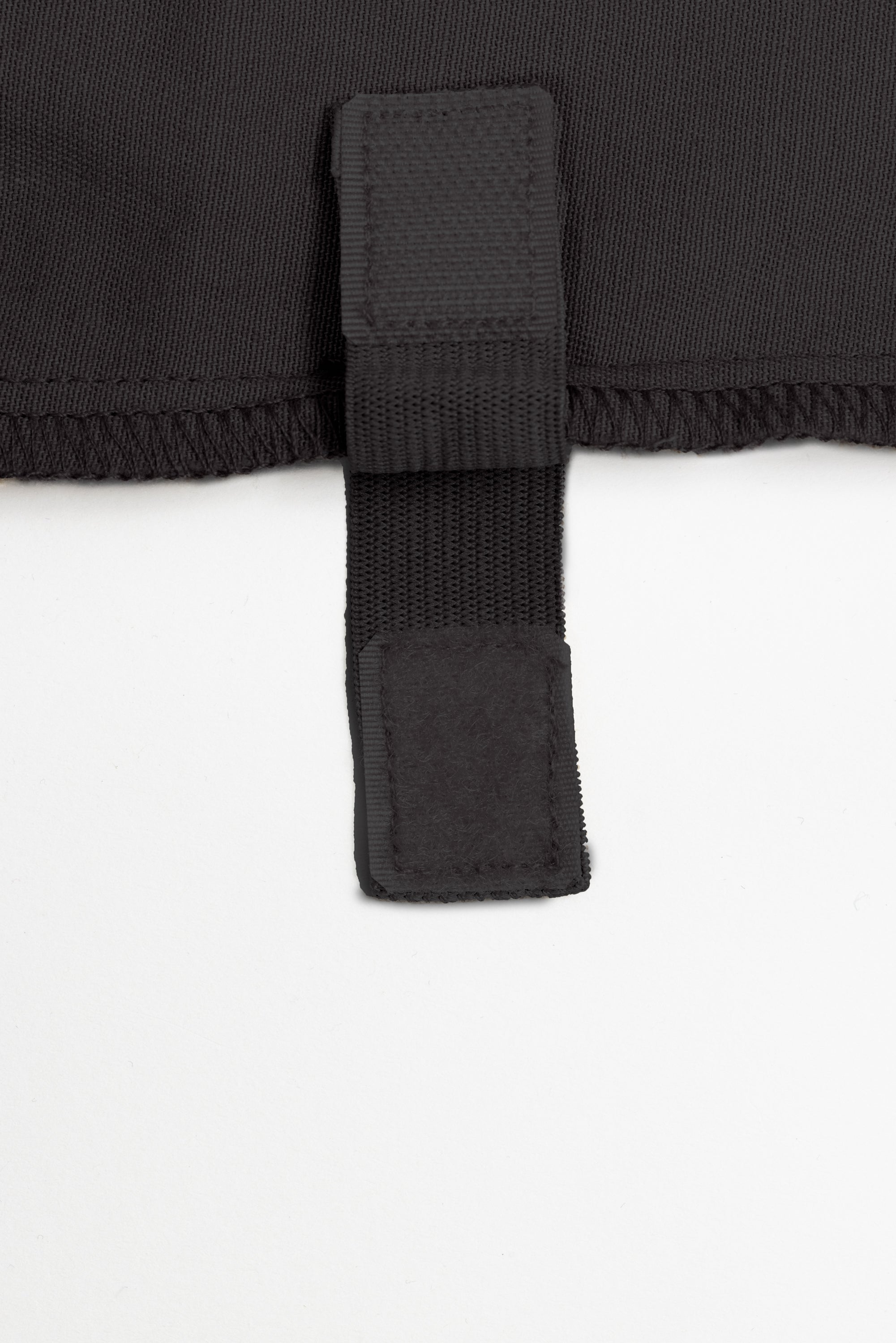 The closeup of the leg loop.
