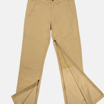 The No Limbits Adaptive Men's Khaki Pants, which zips from the ankles.