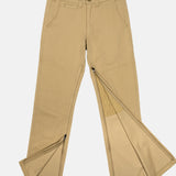 The No Limbits Adaptive Men's Khaki Pants, which zips from the ankles.