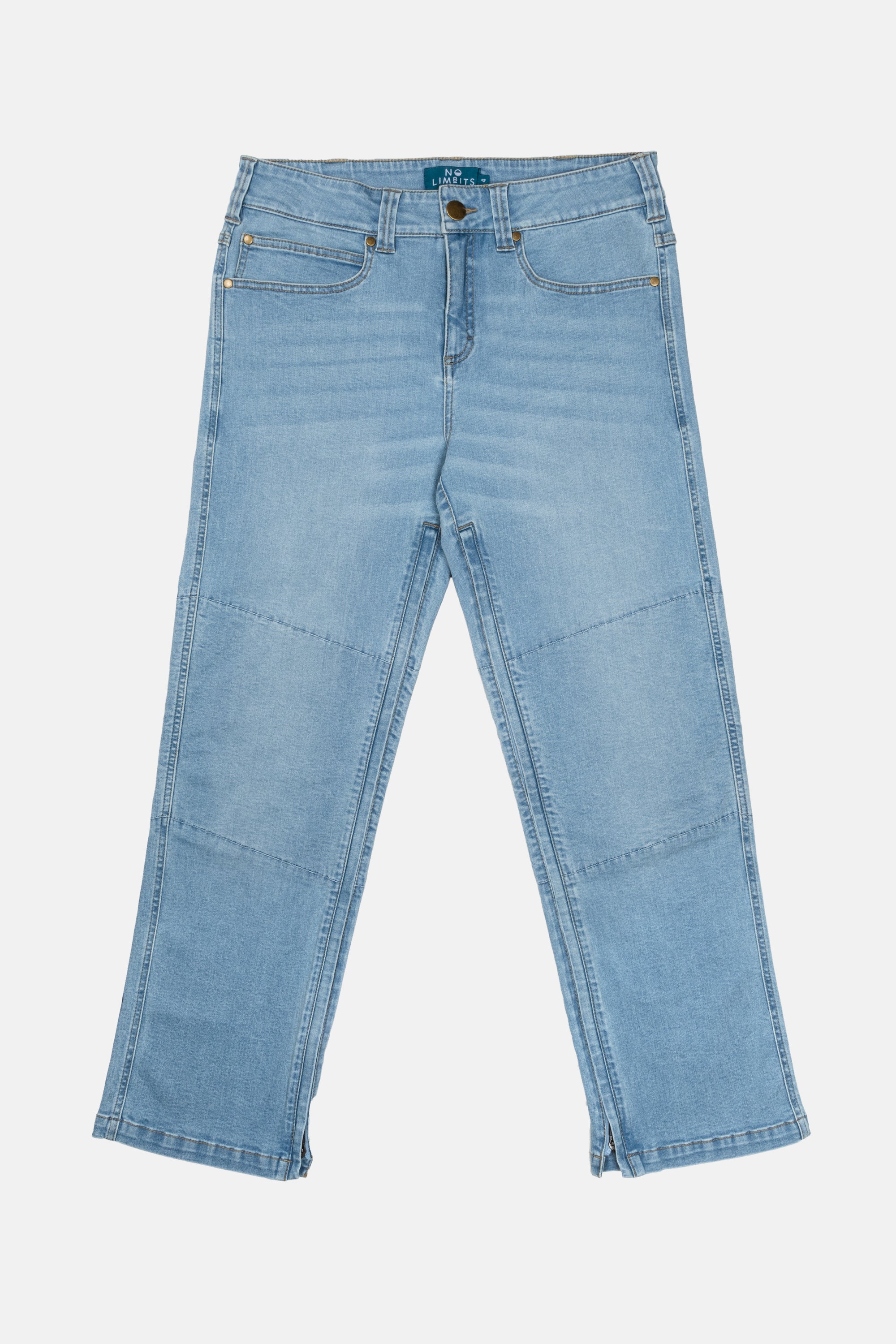 The No Limbits Adaptive Women's Light Wash Unlimbited Pants