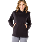 Women's Black Fidget Hoodie