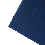Close-up image of flat seams and hem on pants