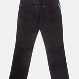 The back of the Men’s Black Unlimbited Pants. They have two big zippable pockets.
